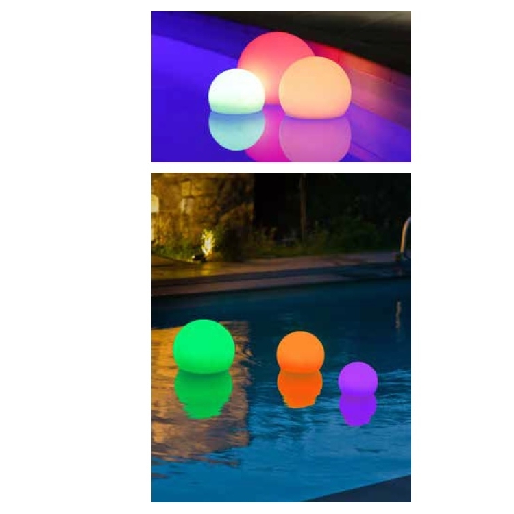 Apšvietimas MultiBright SolarFloat 20 cm